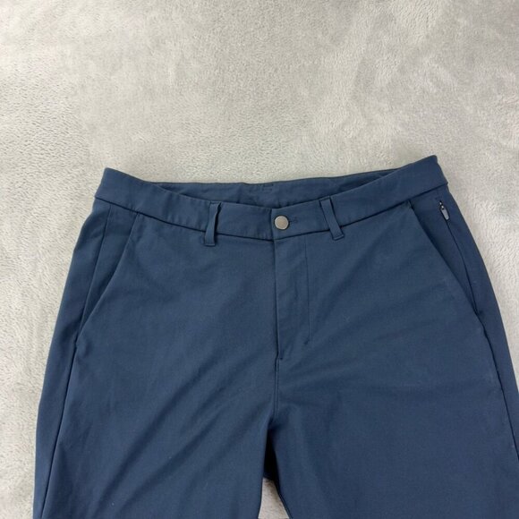 Lululemon Commission Pant Slim Warpstrem 34” Navy Blue Men’s Size 33 - Picture 5 of 14